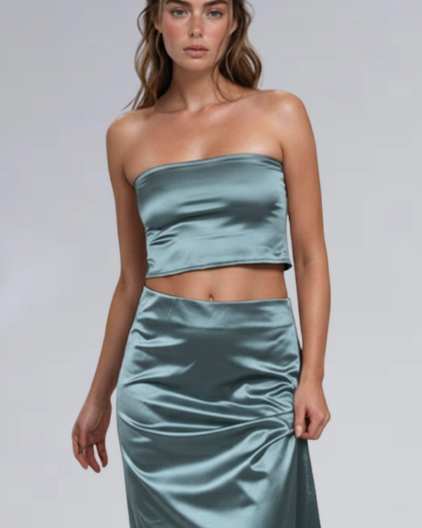 STRAPLE SATIN