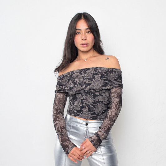 BLUSA BANDEJA MALLA