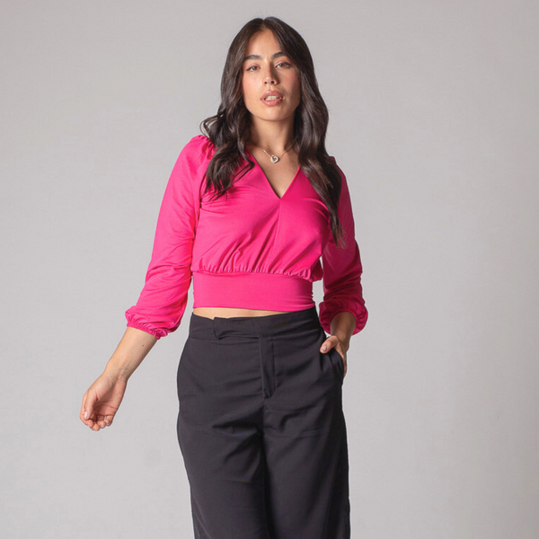 BLUSA MANGA LARGA