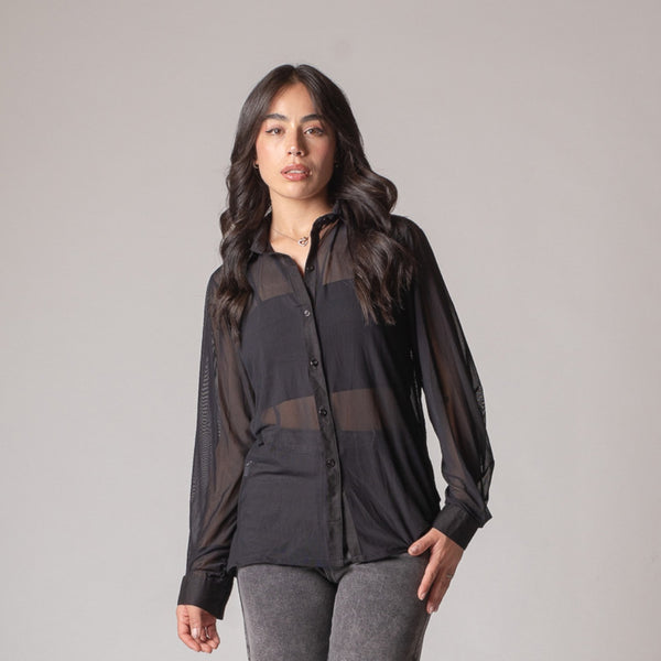 CAMISA TRANSPARENTE