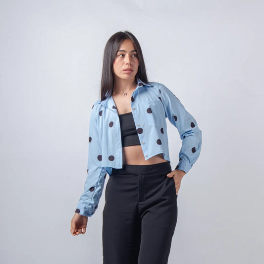 CAMISA CROP SUBLIMADA