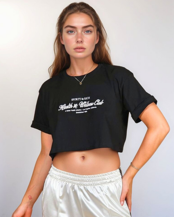 CAMISETA CROP - SPORTY RICH