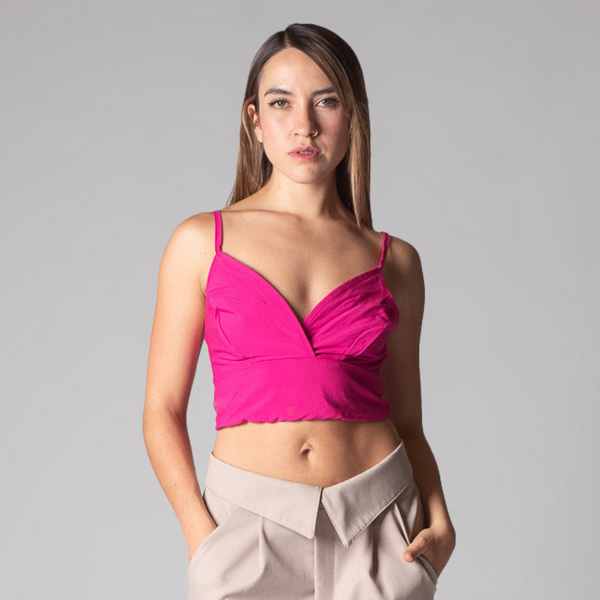 CROP CRUZADO VEL SALE