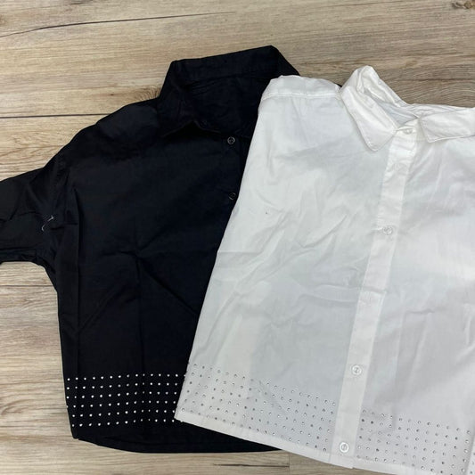 CAMISA CROP BRILLANTES