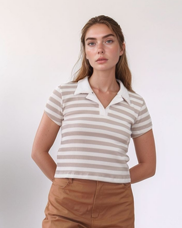 POLO RAYAS COMBINADO RIB