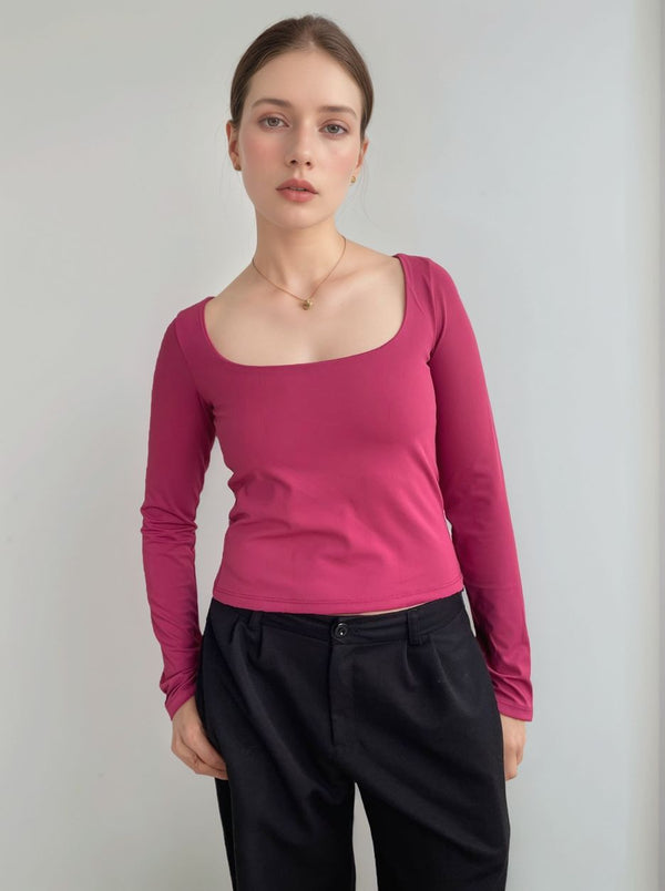 TOP ESCOTE CUADRADO LULULEMON