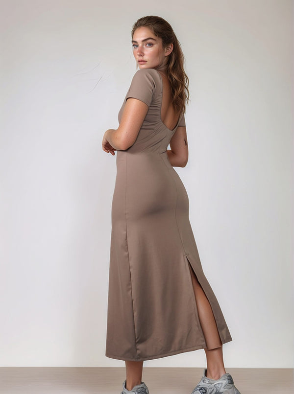 VESTIDO ESPALDA ESCOTADA
