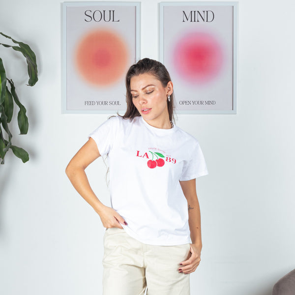 CAMISETA ALGODÓN-CHERRY 89